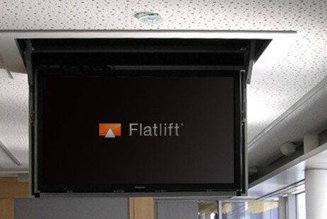 Flatlift Slimline Home Edition 98" TV Deckenlift System mit e.-Absenkung