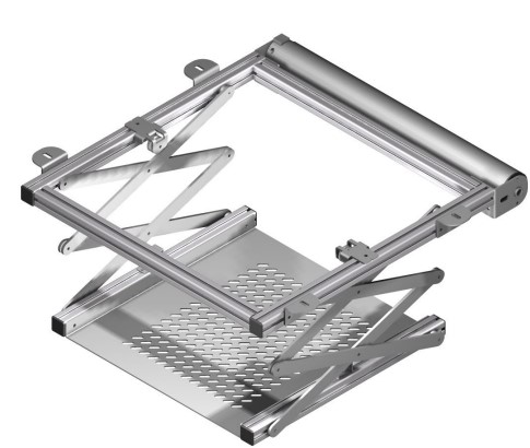 Flacher Beamer Projektor Deckenlift.jpg