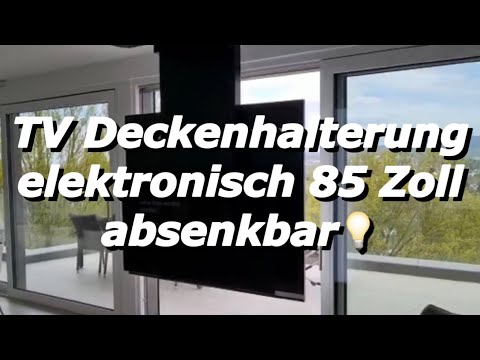 Flatlift Slimline Platinum Swivel 98 – Die Königklasse des TV-Deckenlifts