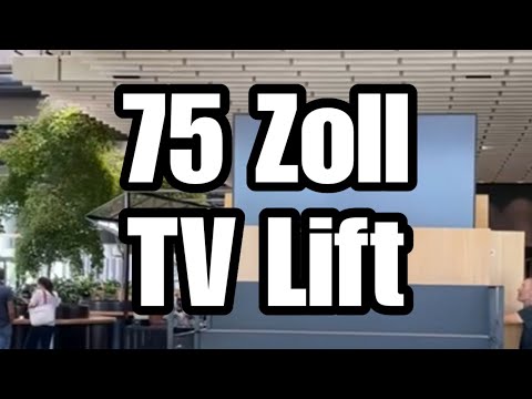 Flatlift Pop-Up Gold 60/75 - TV-lift voor grote televisies tot 75 inch met 1300 mm