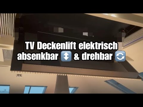 Flatlift XXXXL TV-Deckenlift – Die absolute Königsklasse der TV-Integration