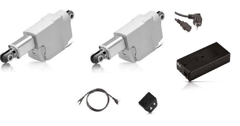 Linak LA23 2 SET linear actuator stroke 150 mm up to 5000 N + adapter ...